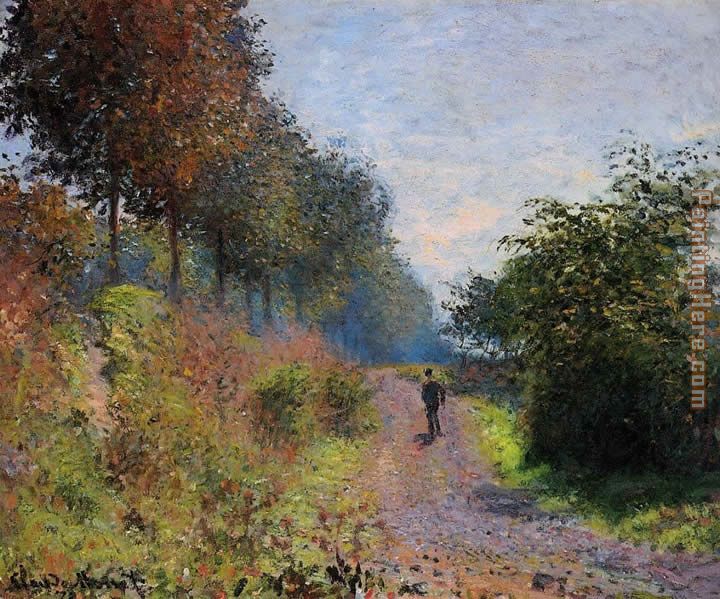 Claude Monet The Sheltered Path